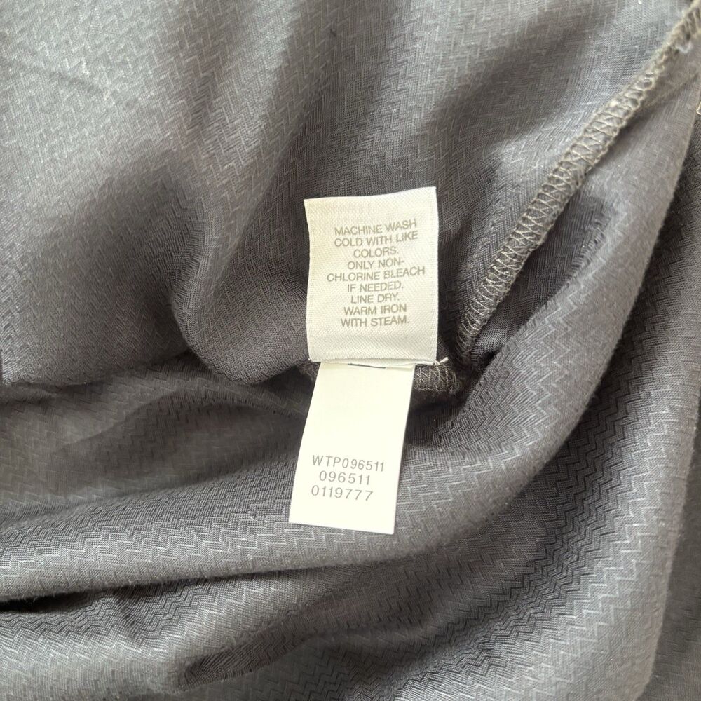 J Jill Womens Black Floral Paisley Dress Size L Shift Lined Lightweight Summer - Picture 13 of 13